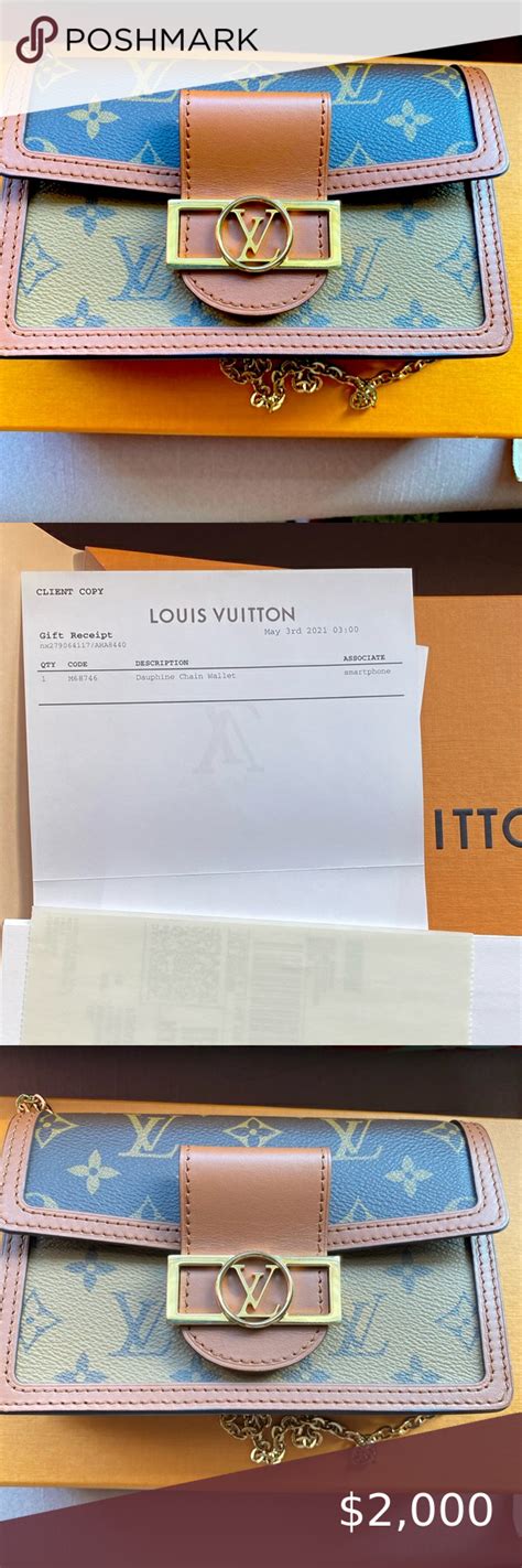 louis vuitton chain wallet twist|louis vuitton dauphine chain wallet.